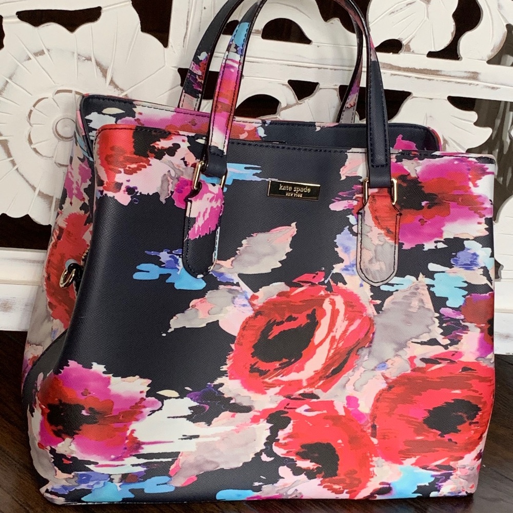Kate Spade New York | Hazy Floral satchel
